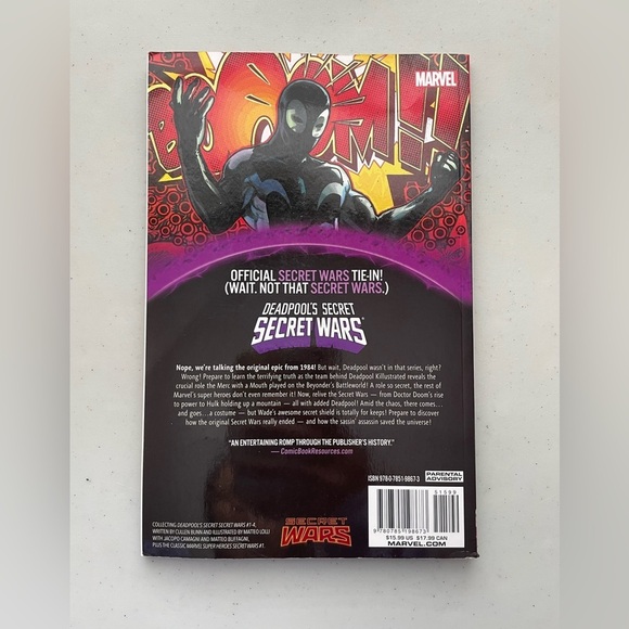 Pokemon Ultimate Handbook & DEADPOOL'S SECRET SECRET WARS #1 - Picture 7 of 10